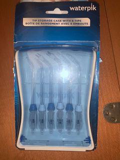 Waterpik replacement nozzle tips with storage case 潔碧 水牙線噴頭加收藏盒