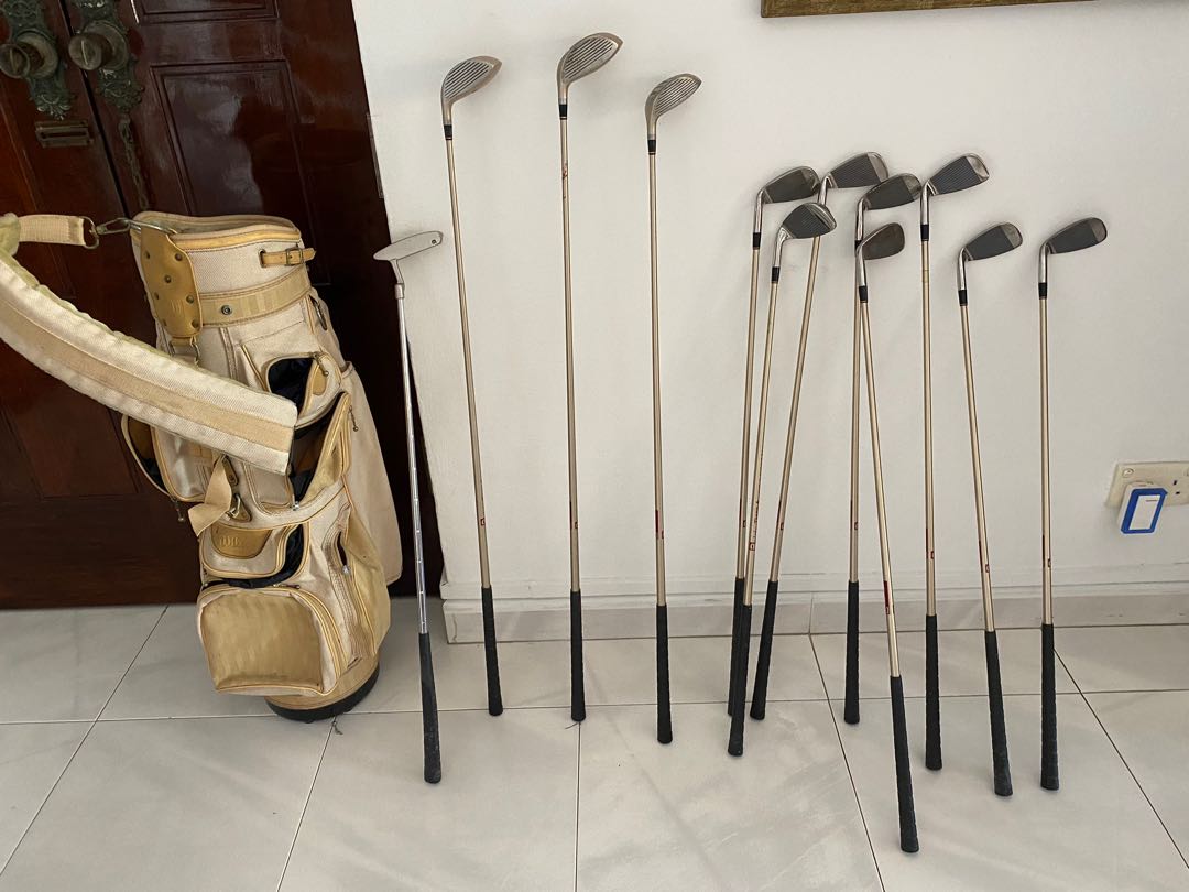 Wilson Tiara Full ladies Set incl bag and putter, Sports Equipment