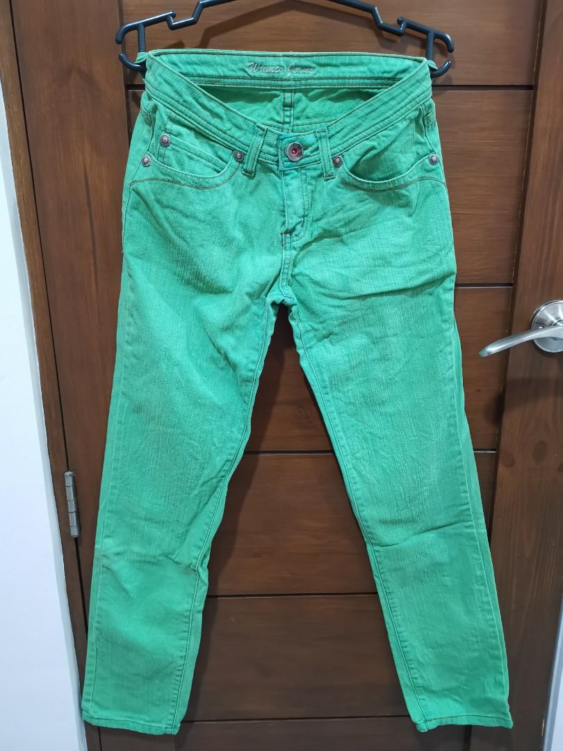 Wranco Jeans Green, Women's Fashion 