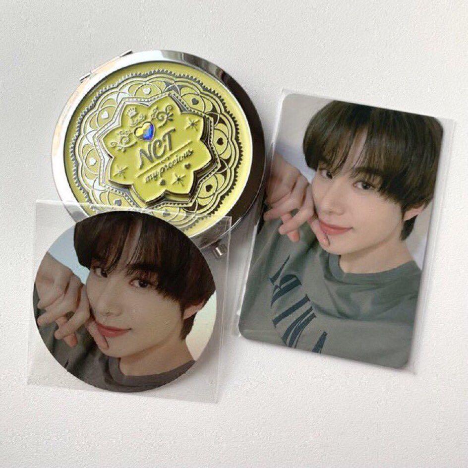 wts 134] nct jungwoo jaehyun doyoung antique hand mirror set 