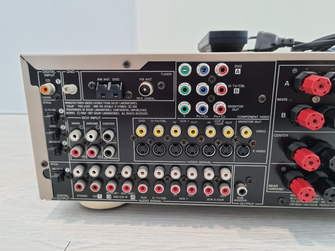 Yamaha RXV620 Amplifier, Audio, Soundbars, Speakers & Amplifiers on