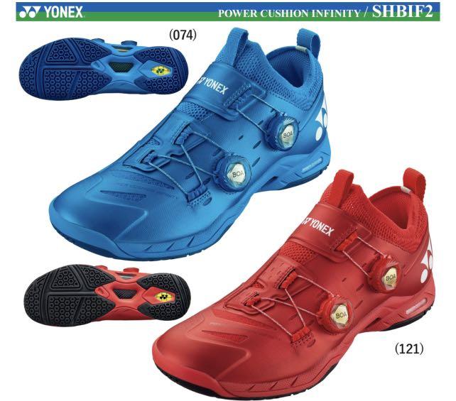 YONEX POWER CUSHION INFINITY Sports Equipment Sports Games Racket Ball Sports on Carousell