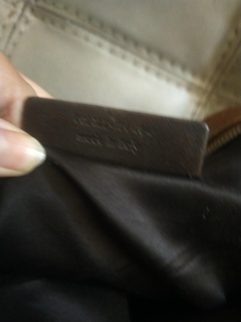 ysl yves saint Laurent muse vintage leather bag brown minus
