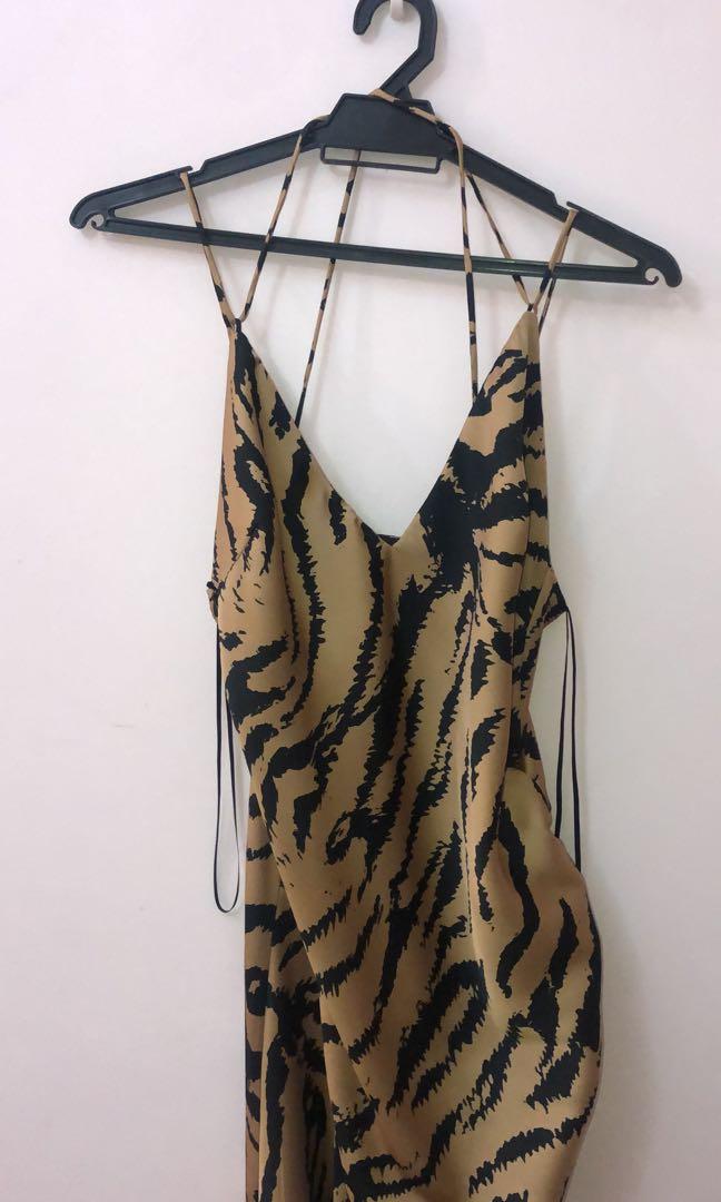 Tiger dress topshop store