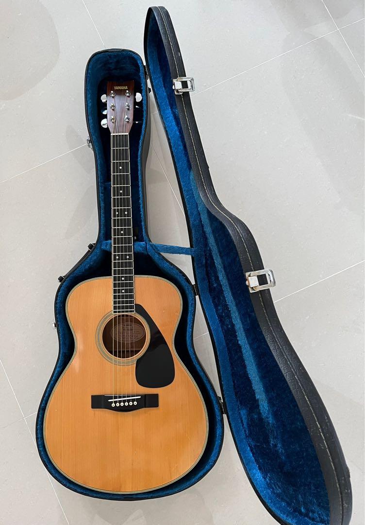 1980 Yamaha FG-202D acoustic guitar Japan made, Hobbies & Toys