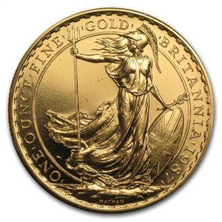 (分享❌賣）1987年英國不列顛女神.9999 金幣1盎司