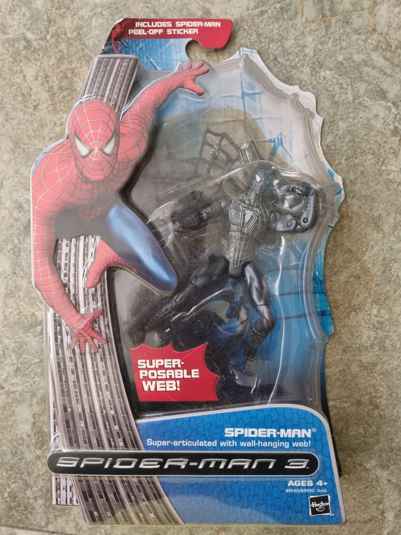2007 Spiderman 3 Tobey Black Suit Rare, Hobbies & Toys, Toys & Games on  Carousell