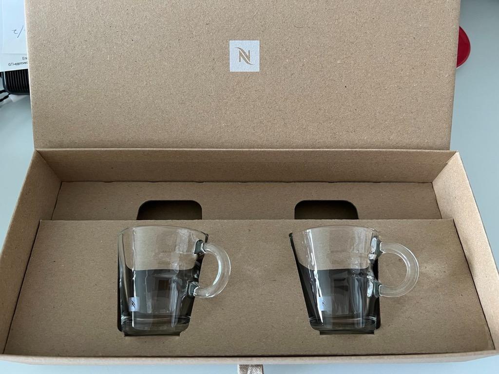 2 Nespresso View Espresso cups (Made in France), 傢俬＆家居, 廚具和餐具, 茶具配件
