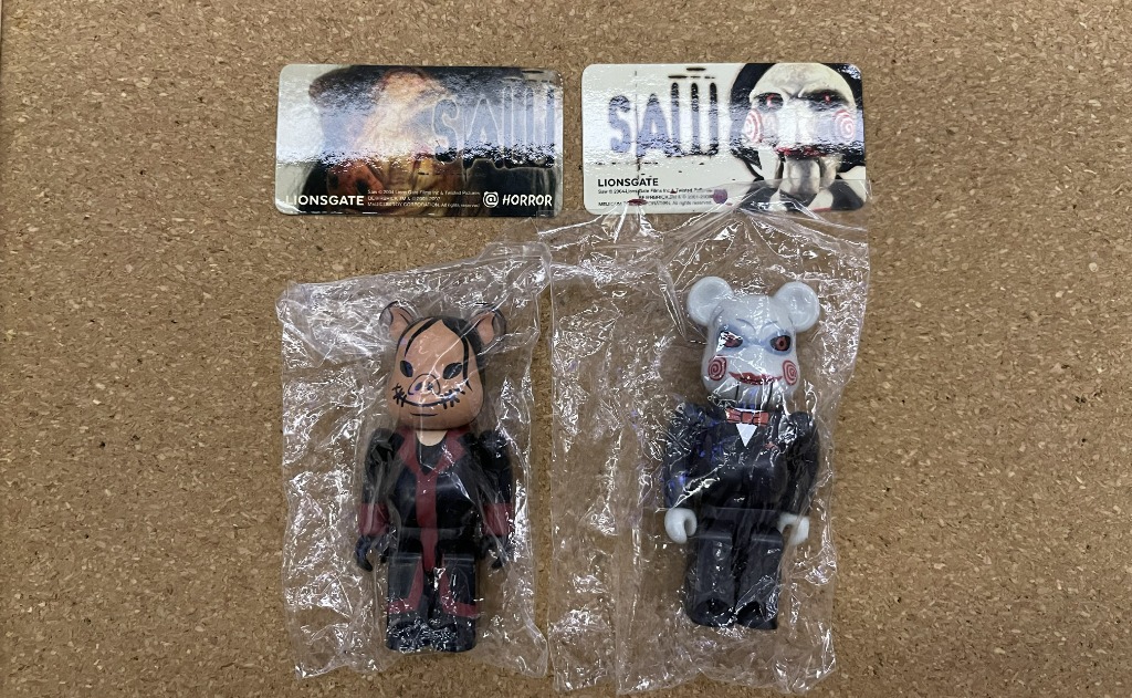 全新] Bearbrick 100% series 12 & series 14 Horror SAW Medicom Toy 