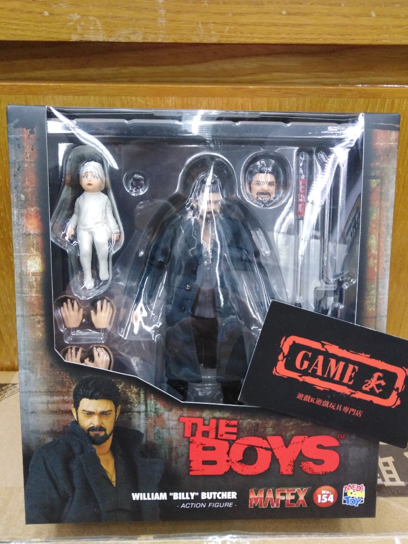 全新日版Medicom Toy Mafex No.154 THE BOYS WILLIAM BILLY 