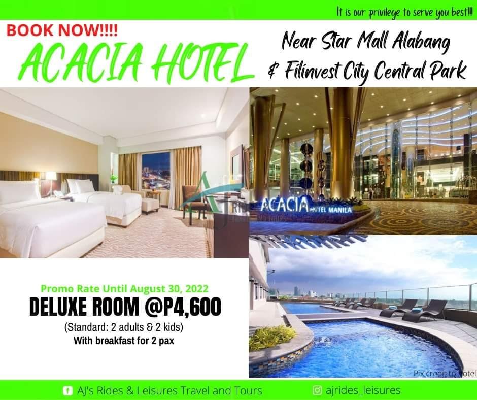 ACACIA HOTEL, Tickets & Vouchers, Vouchers on Carousell