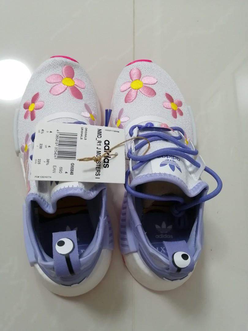Adidas NMD R1 J Monsters Inc Size US4. 5 Women s Fashion