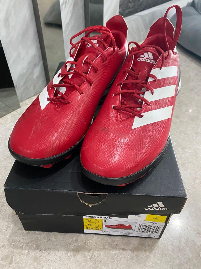 Adidas Soccer Boots ( Manchester United design ), Women's Fashion, Footwear, Sneakers on Carousell