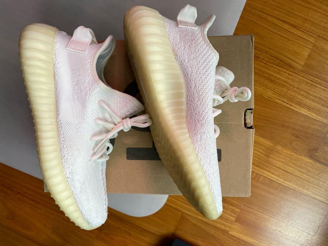 Adidas Yeezy Boost 350 triple white shoes, Men's Fashion, Footwear,  Sneakers on Carousell