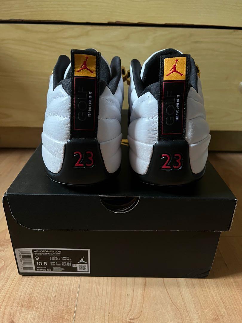 Buy Air Jordan 12 Low Golf 'Taxi' - DH4120 100