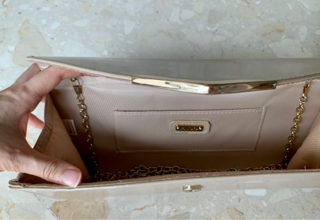 Aldo nude clutch outlet