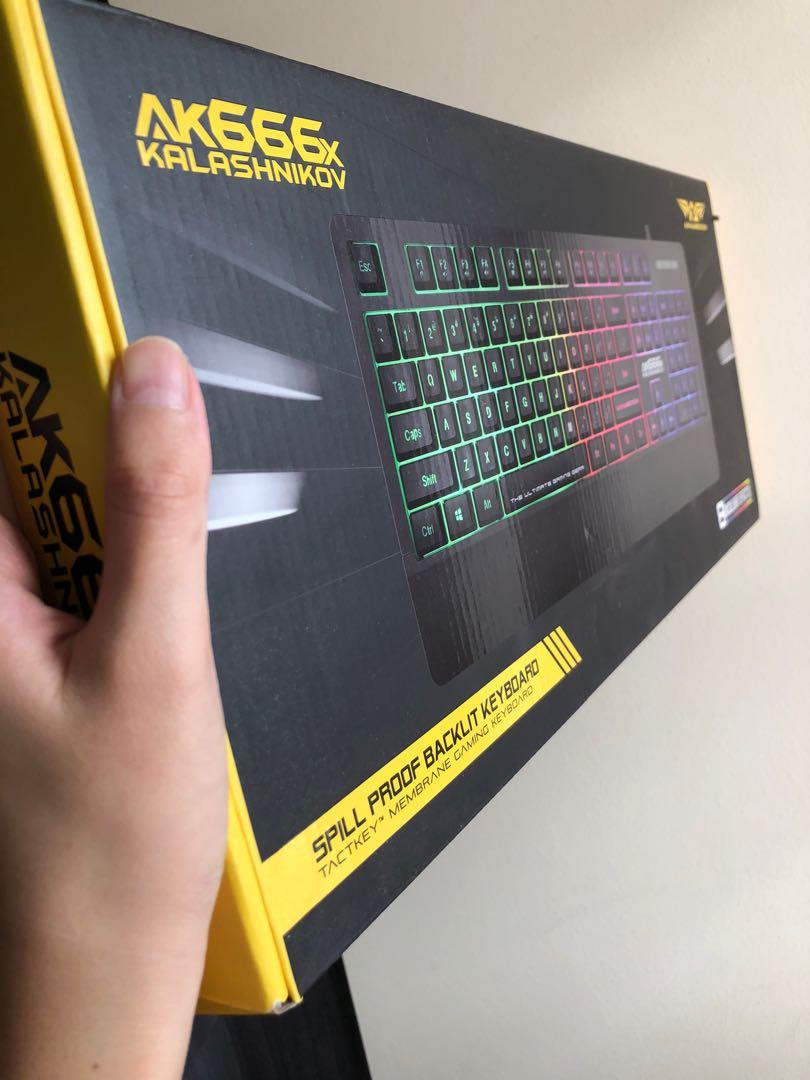Armaggeddon AK-666X Kalashnikov Gaming Keyboard, Computers & Tech ...
