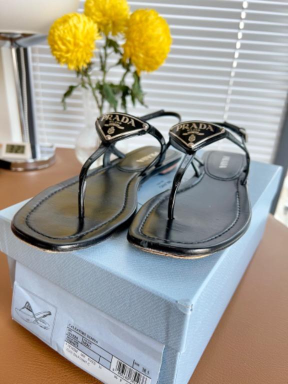 Prada strappy sandals hotsell
