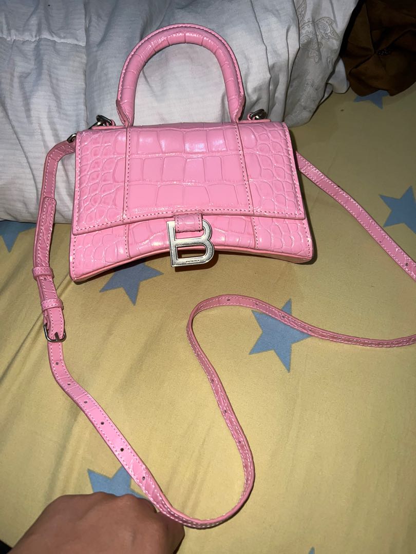 Balenciaga sales hourglass croco