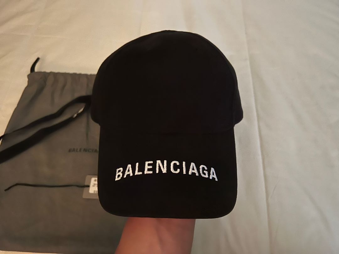Balenciaga Logo Visor Cap Men s Fashion Watches Accessories