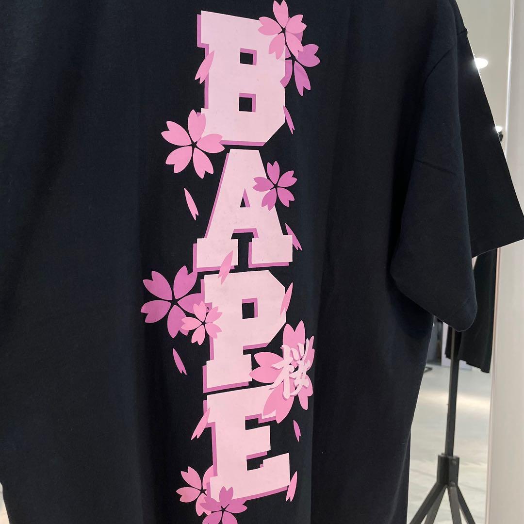 BAPE 2022 SAKURA PHOTO APE HEAD TEE, Men's Fashion, Tops & Sets