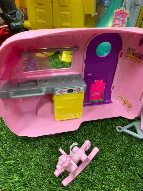 Barbie chelsea hotsell camper sticker placement