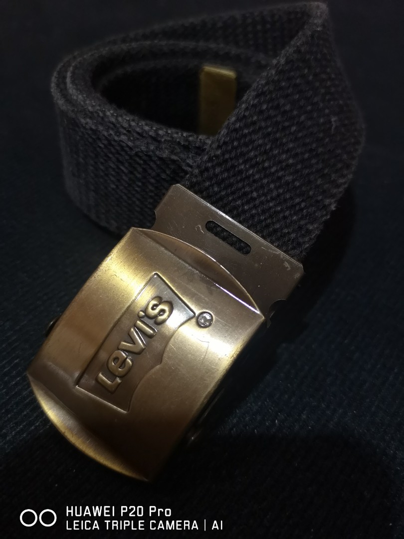 Belt levis canvas, Men's Fashion, Watches & Accessories, Belts on Carousell