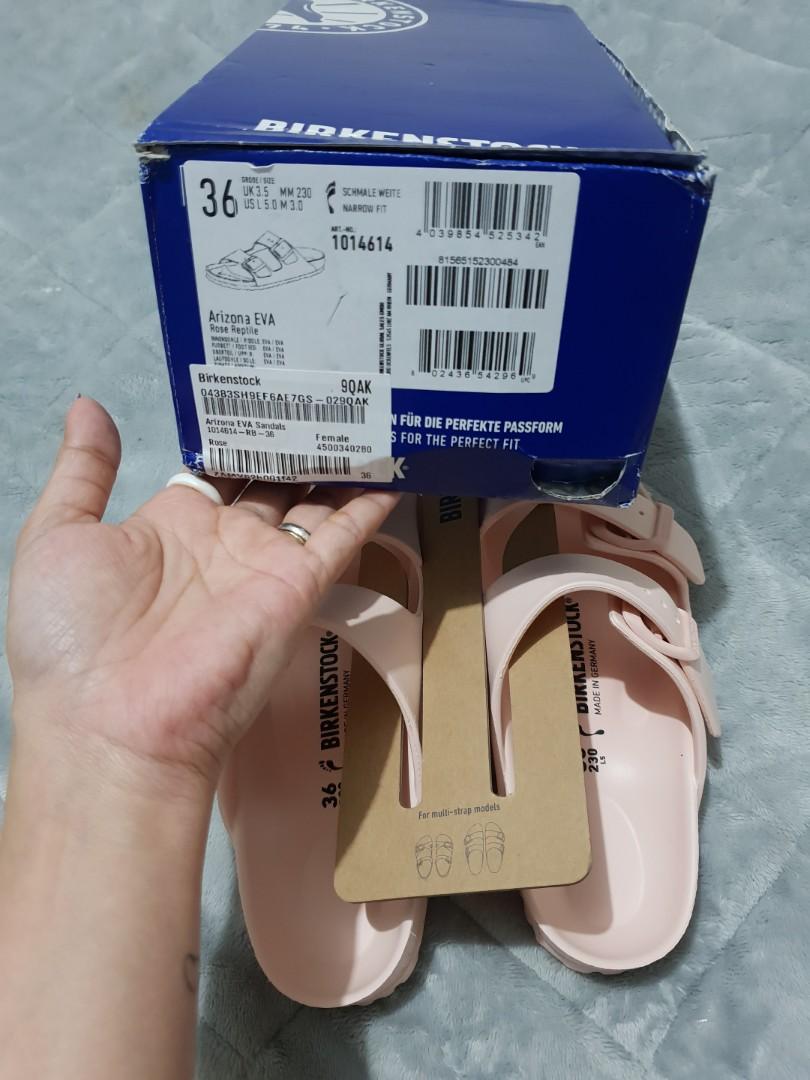 Birkenstock Eva, Women's Fashion, Footwear, Slippers and slides on