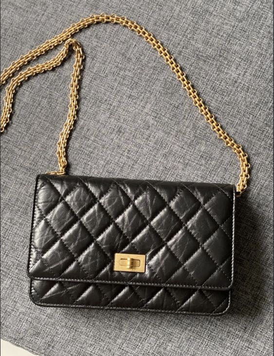 Chanel wallet on chain 2.55 online