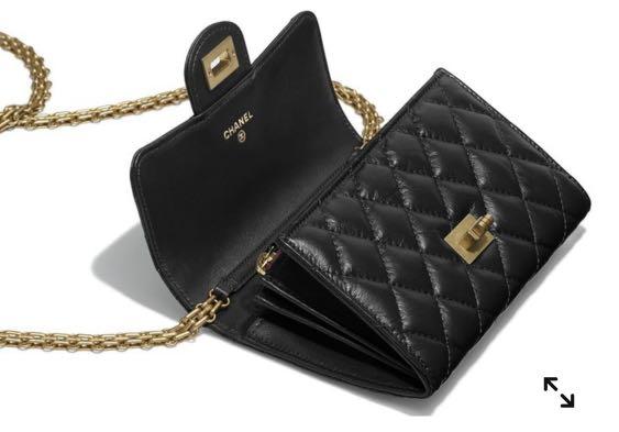 Chanel wallet on chain 2.55 online