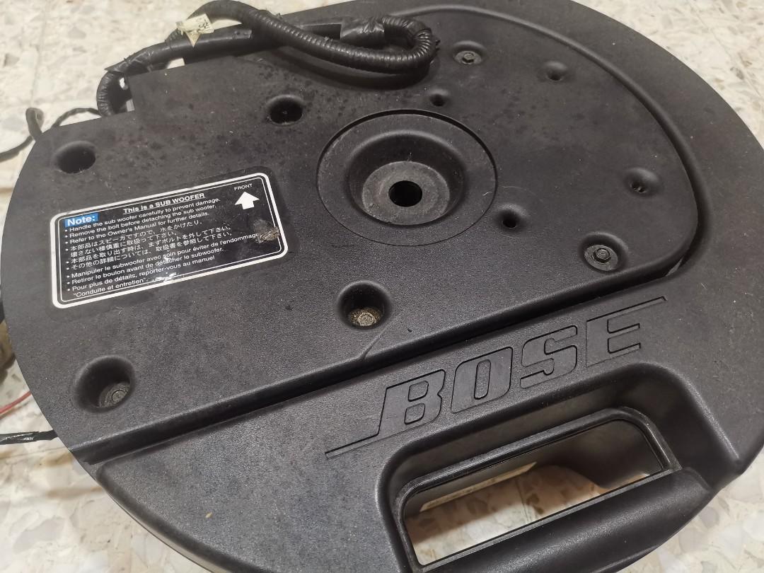 Bose subwoofer spare tyre, Auto Accessories on Carousell