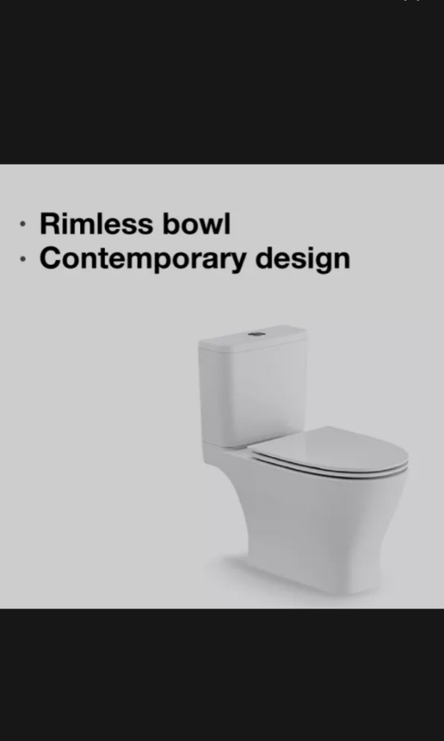 Brand New Kohler 2Piece Toilet with Seat, Furniture & Home Living