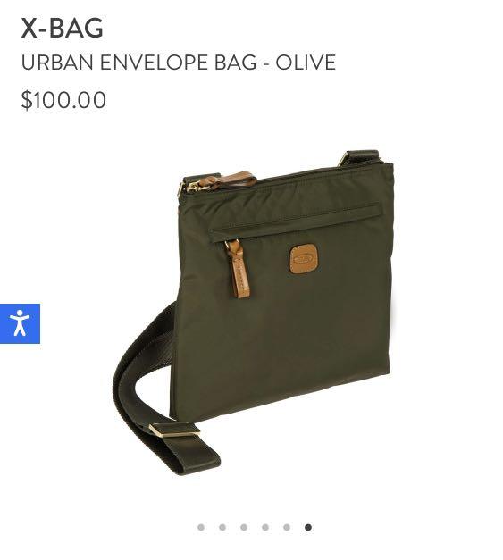 Brics Urban Envelope Bag in Olive (Category: Luxury Bags & Wallets) located in Quezon City. Submitted by s.cl0set (Listing ID 1170840984, Image 2). Description: .