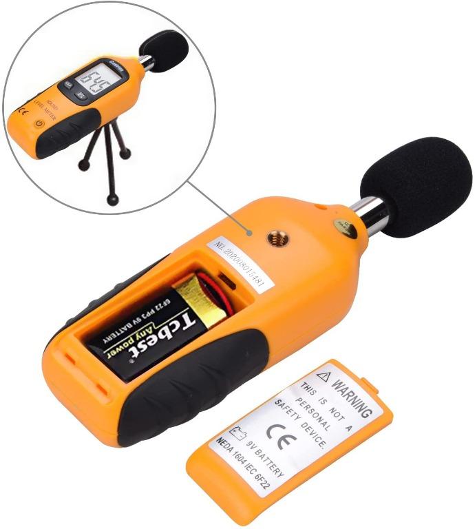 Cadrim Decibel Meter Digital Sound Level Meter, SelfCalibration