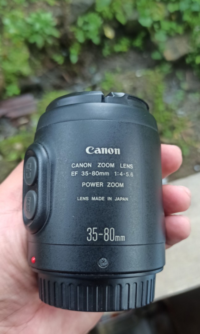 Canon Zoom Lens EF 35-80mm 1:4-5.6 Power Zoom, Photography, Lens  Kits on  Carousell