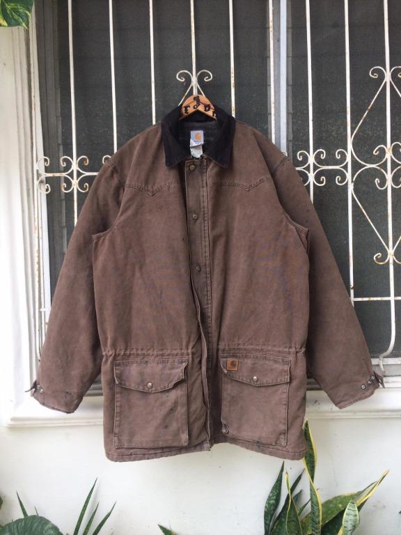 Carhartt men's top sandstone rancher coat