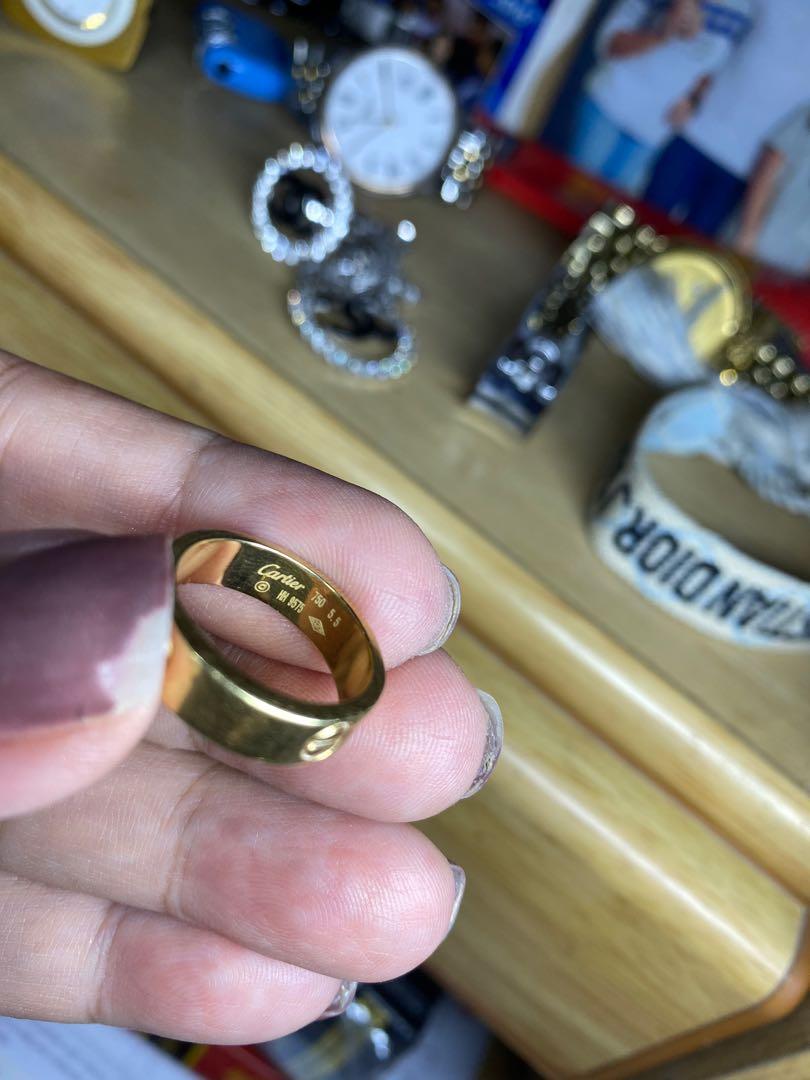 Cartier love ring Women s Fashion Jewelry Organizers Rings on Carousell