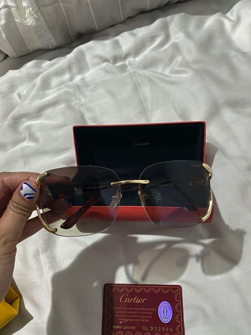 Cartier best sale glasses authentication