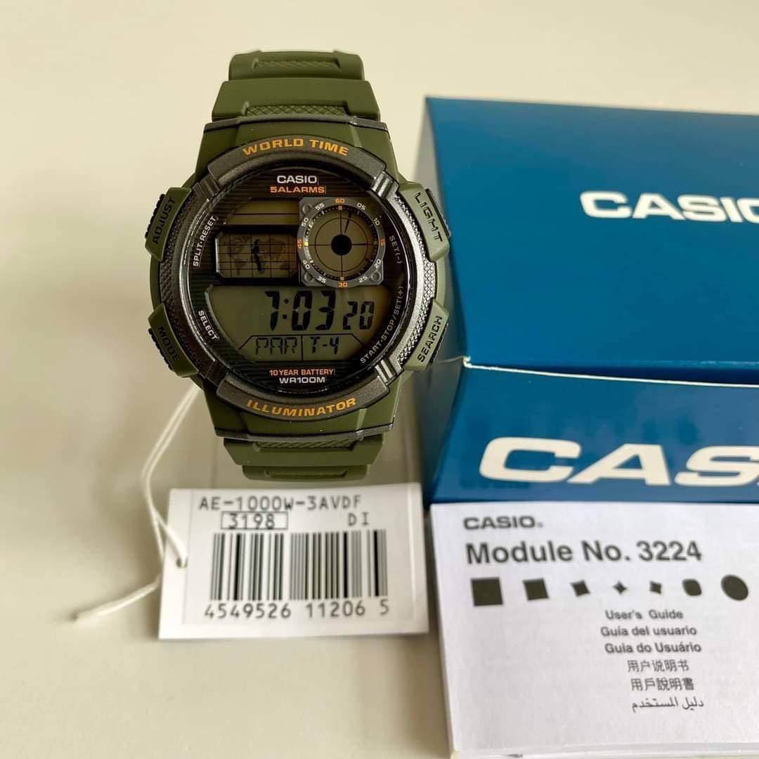 casio ae 1000w 3avdf