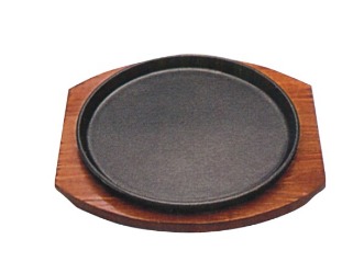 Cheapest SG Stock Cast Iron Round Serving Dish/Plate with ...