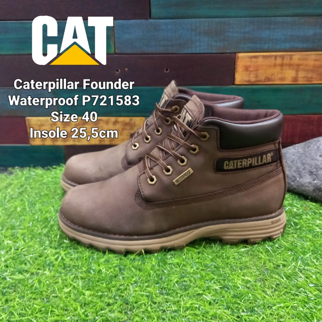 Caterpillar founder waterproof discount