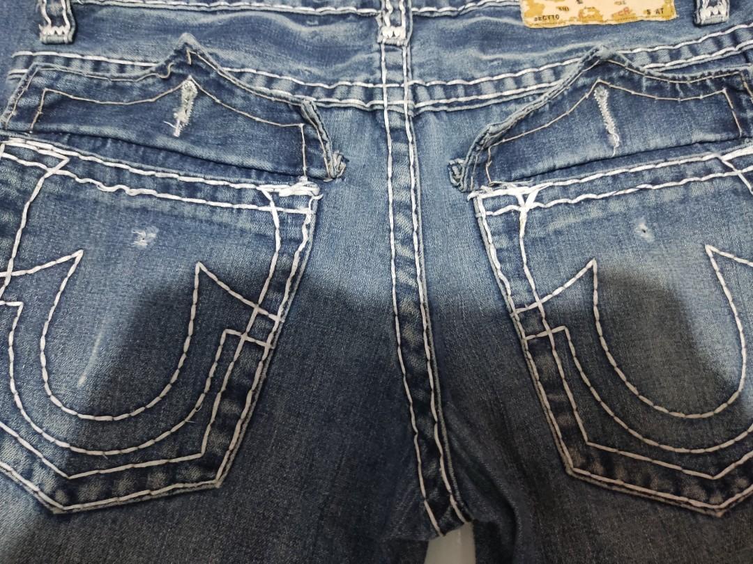 Celana Jeans True Religion, Fesyen Pria 