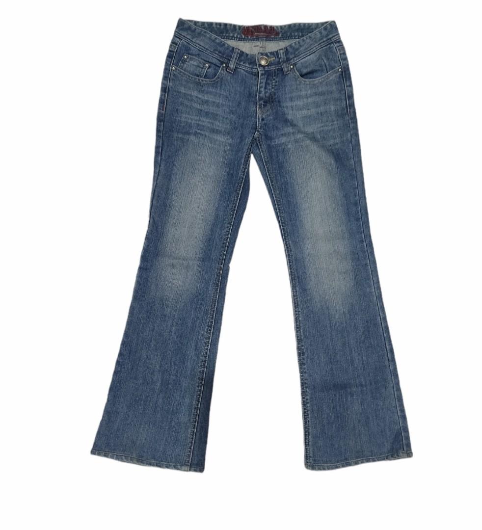 Celana Jeans Von Dutch, Fesyen Pria 