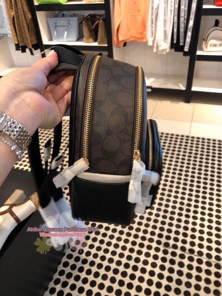 Coach Court Mini Backpack in Signature Canvas
