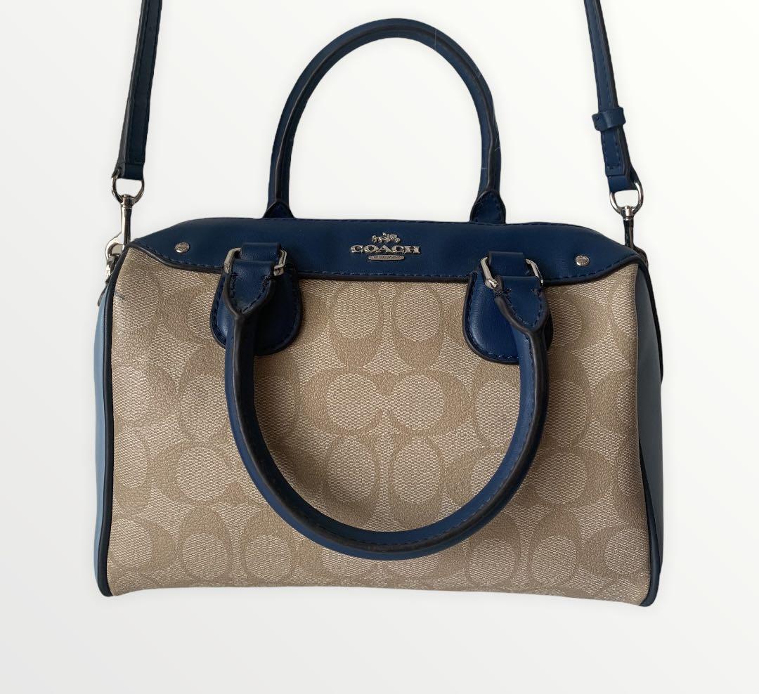 Coach mini bennett colorblock store
