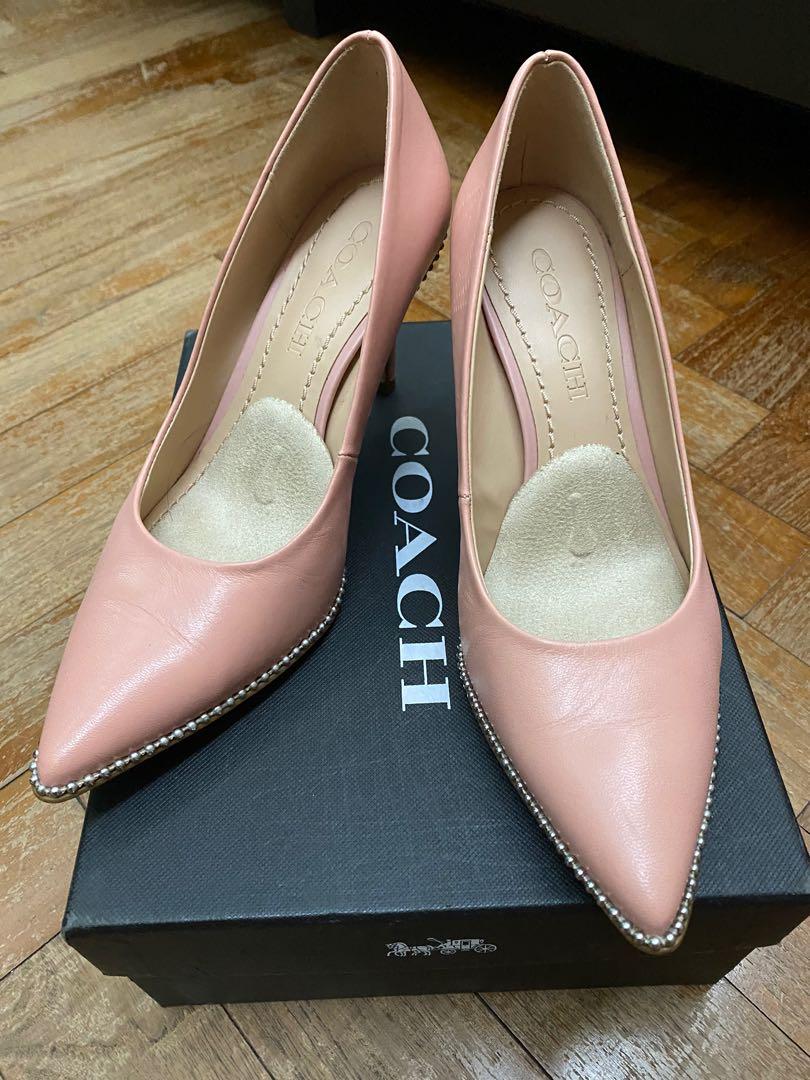 Coach pink pumps store