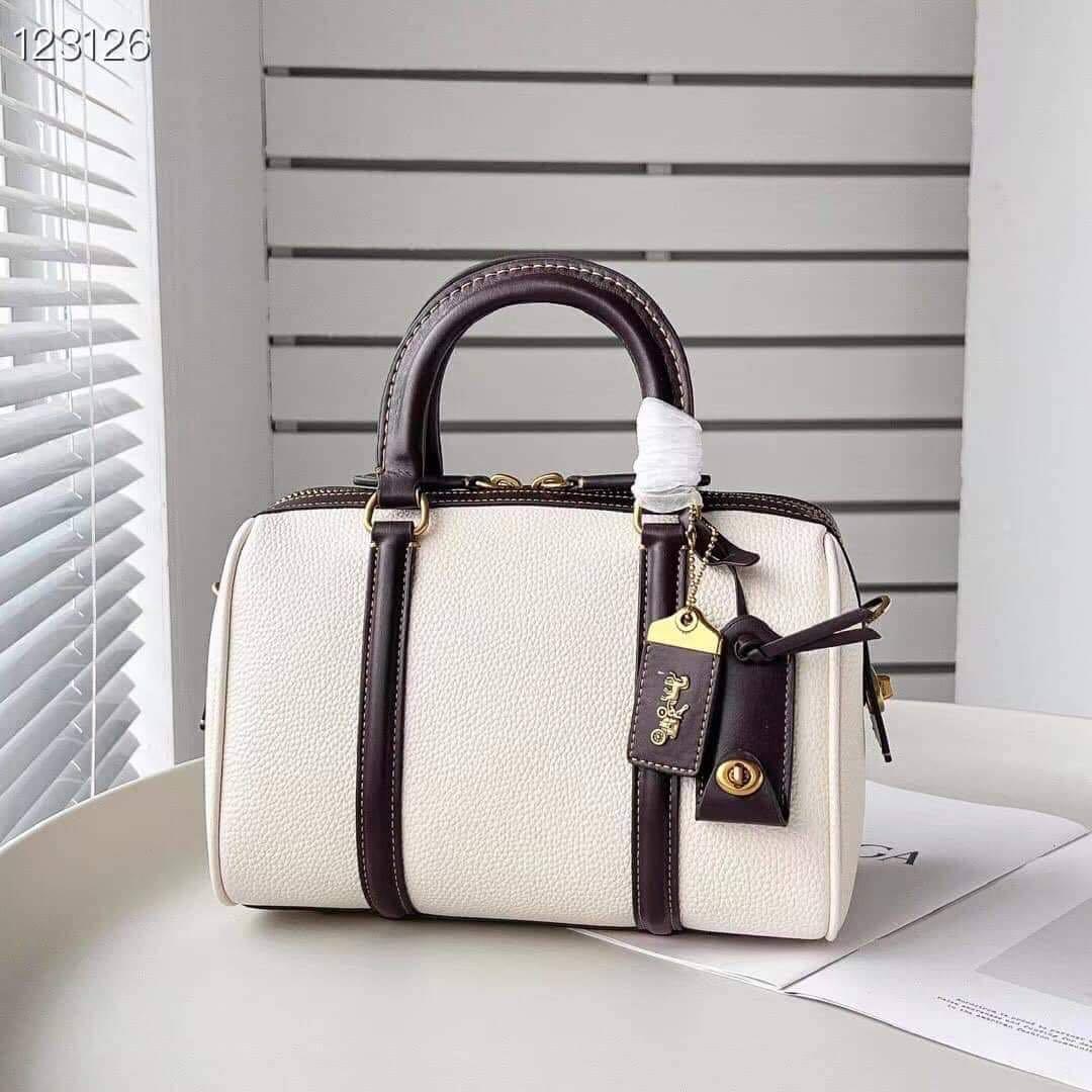 Coach Ruby Satchel 25 in colorblock (Category: Luxury Bags & Wallets) located in Cavite. Submitted by LuxbyMarifrance (Listing ID 1170873872, Image 2). Description: .