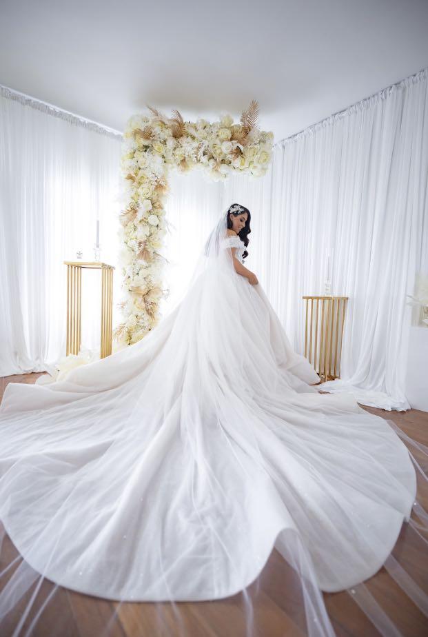 George elsissa cheap wedding dress