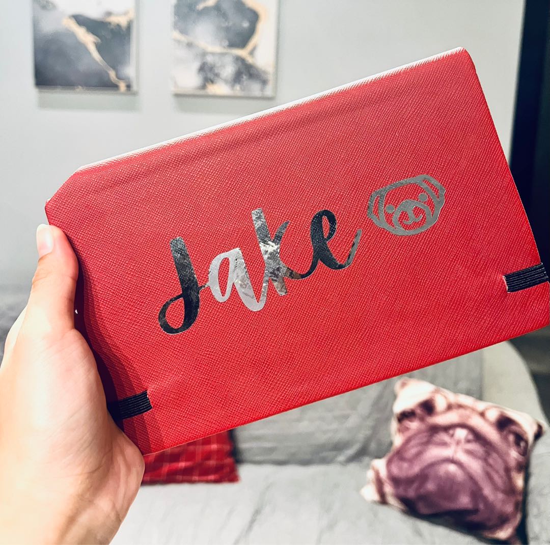 Customized Vinyl Stickers Name (Metallic Silver Only), Hobbies & Toys