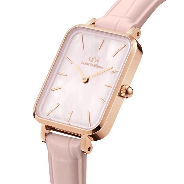 Daniel wellington rose gold strap sale